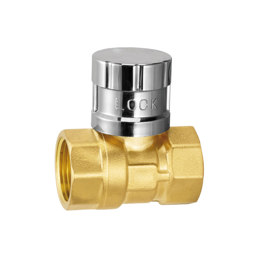 Valve à billes de serrure magnétique en laiton 1